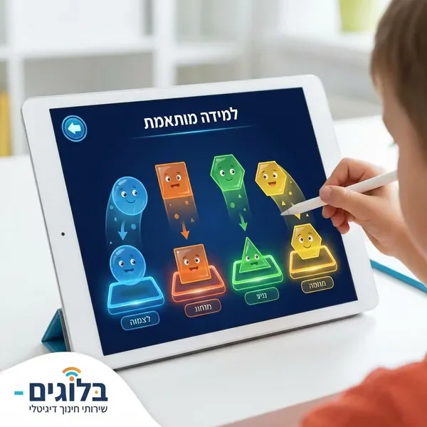 משחקי זיהוי צורות וצבעים דיגיטליים
